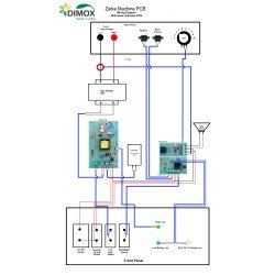 ZATKA MACHINE SOLAR PCB AND BUZZER PCB COMBO, 12V