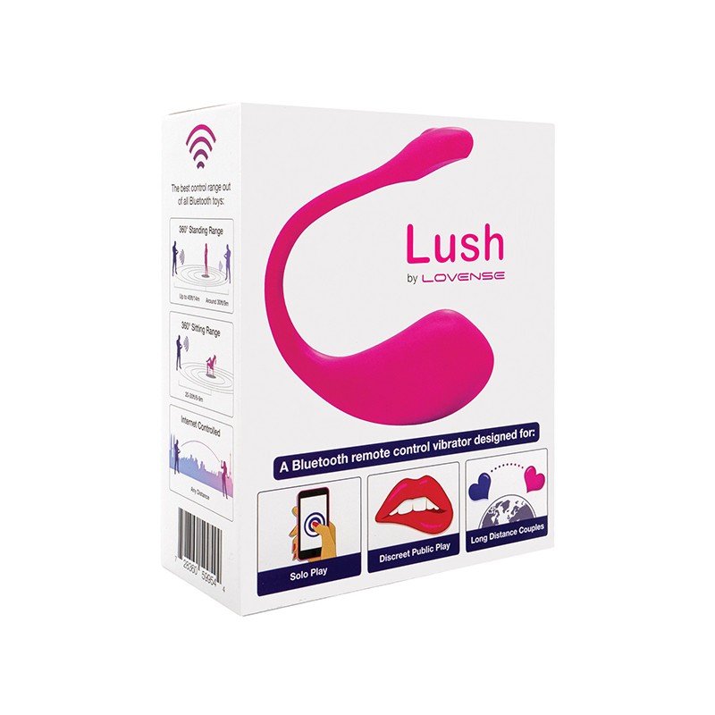 Lovense Lush, Bullet Vibrator, Strong Powerful & Wireless Smart Vibrator