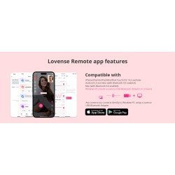 Lovense Lush, Bullet Vibrator, Strong Powerful & Wireless Smart Vibrator